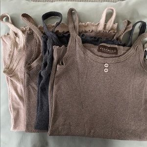 Cotton tank tops from Danish Brand Rosemunde